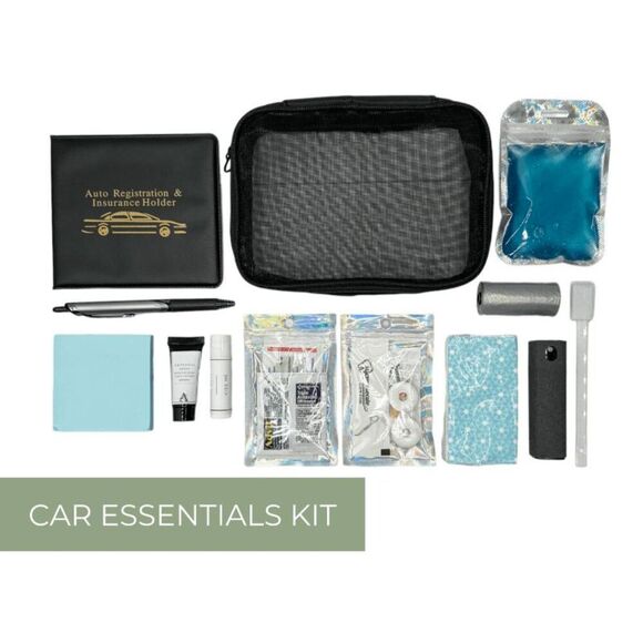 Car Cleaning Kit, Car Essentials Kit, Car First Aid kit - Picture 1 of 8